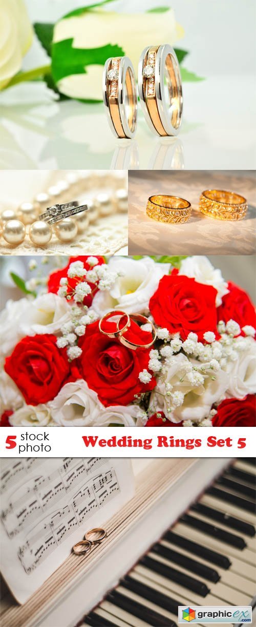Wedding Rings Set 5
