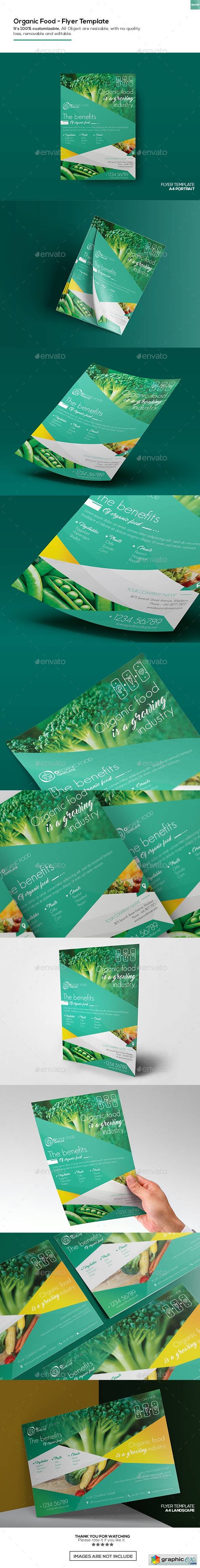 Organic Food/ Flyer Template