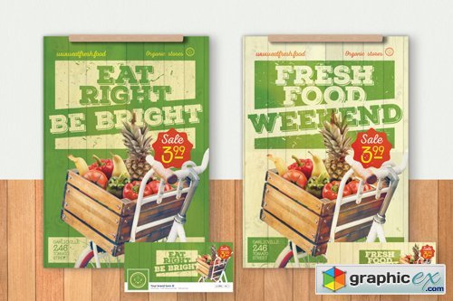 Organic Food Flyer & Poster