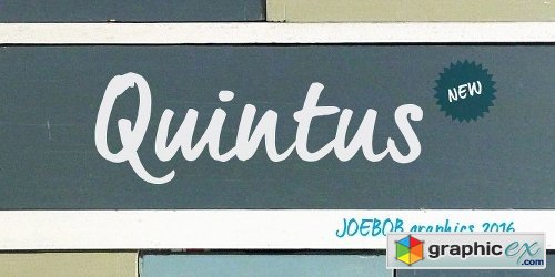 Quintus Font Family - 2 Fonts