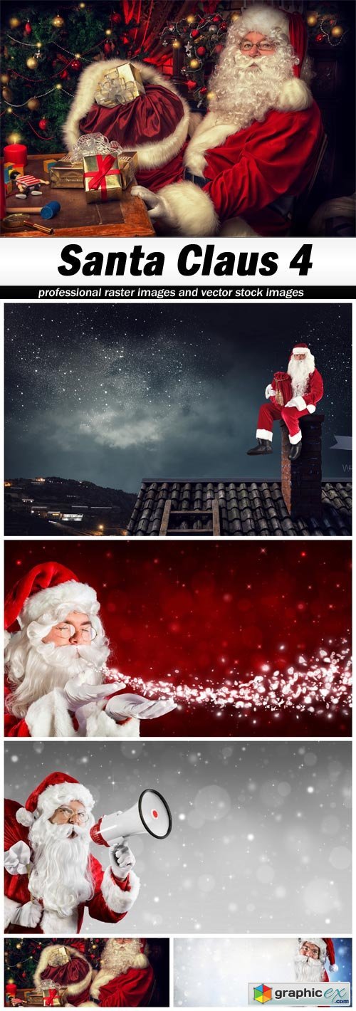 Santa Claus 4 - 5 UHQ JPEG