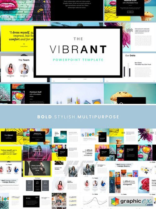 The VIBRANT - Powerpoint Template