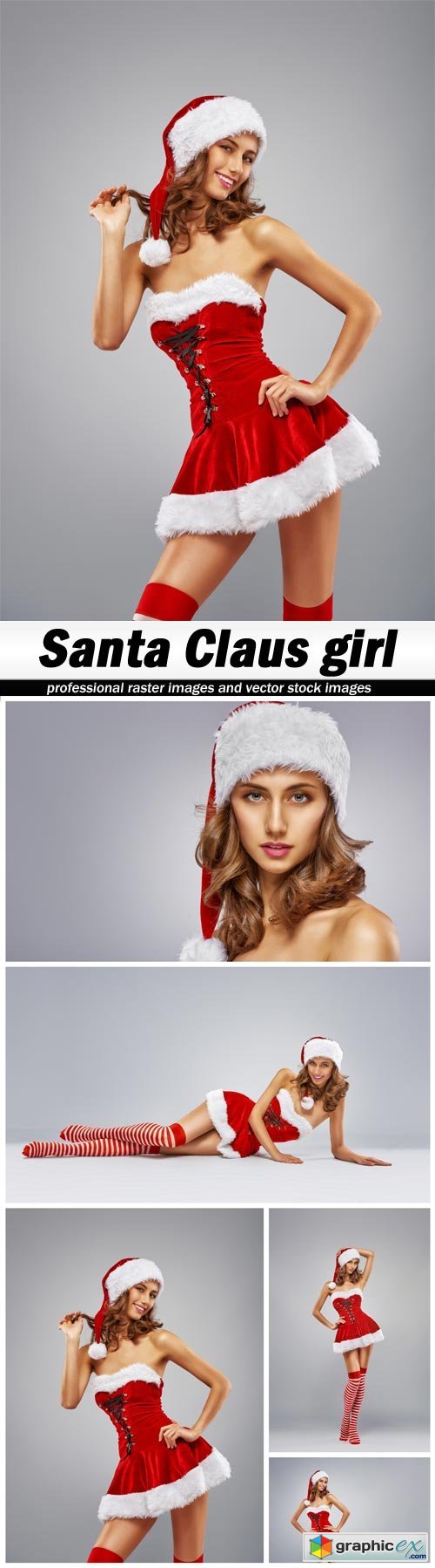 Santa Claus girl - 5 UHQ JPEG