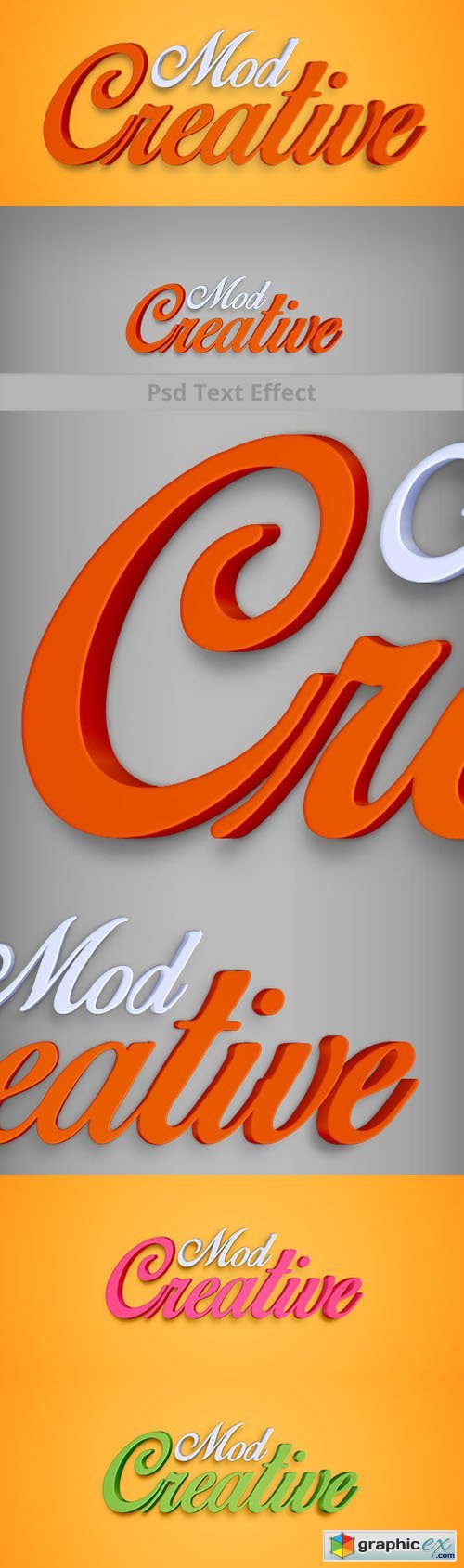 CreativeMod PSD Text Effects