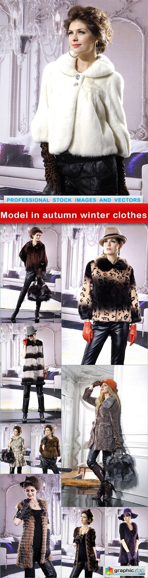Model in autumn winter clothes - 10 UHQ JPEG