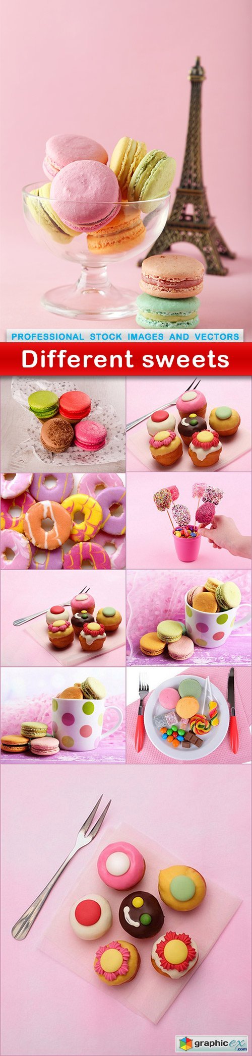 Different sweets - 10 UHQ JPEG
