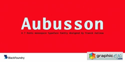 Aubusson Font Family 7 Fonts
