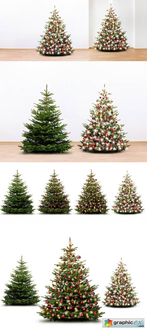 Festively Decorated Christmas Tree 2