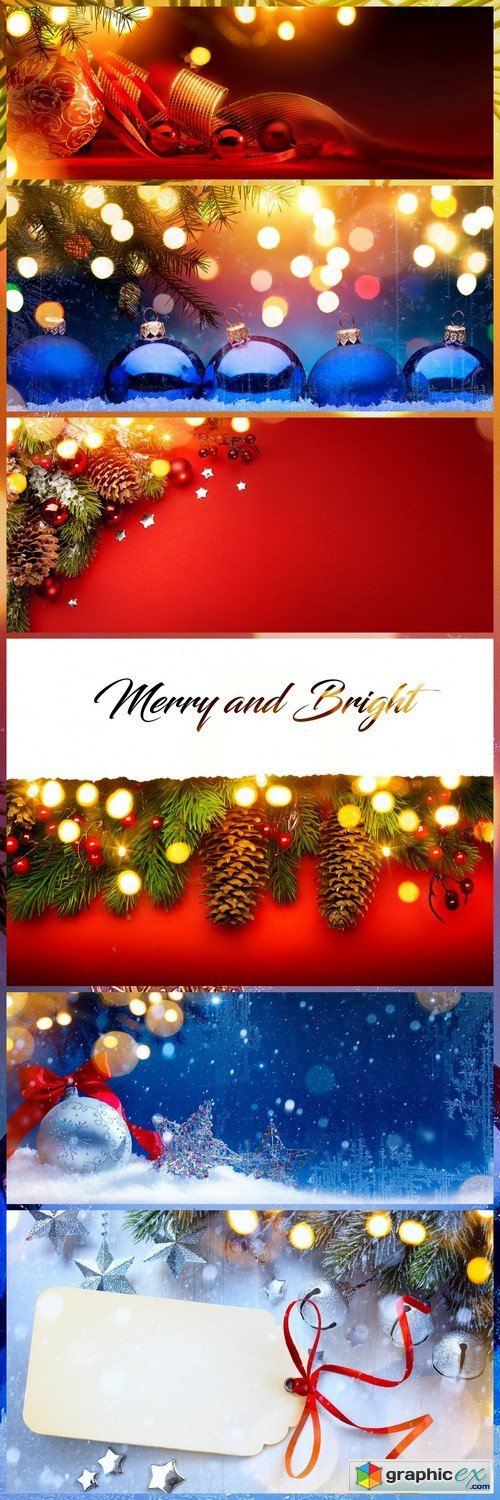 Holidays background Christmas decoration on snow 6X JPEG