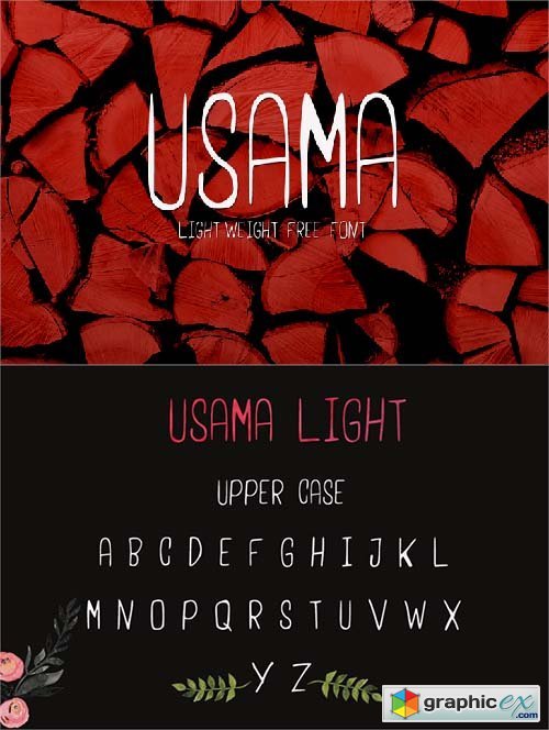 UsamaLight font