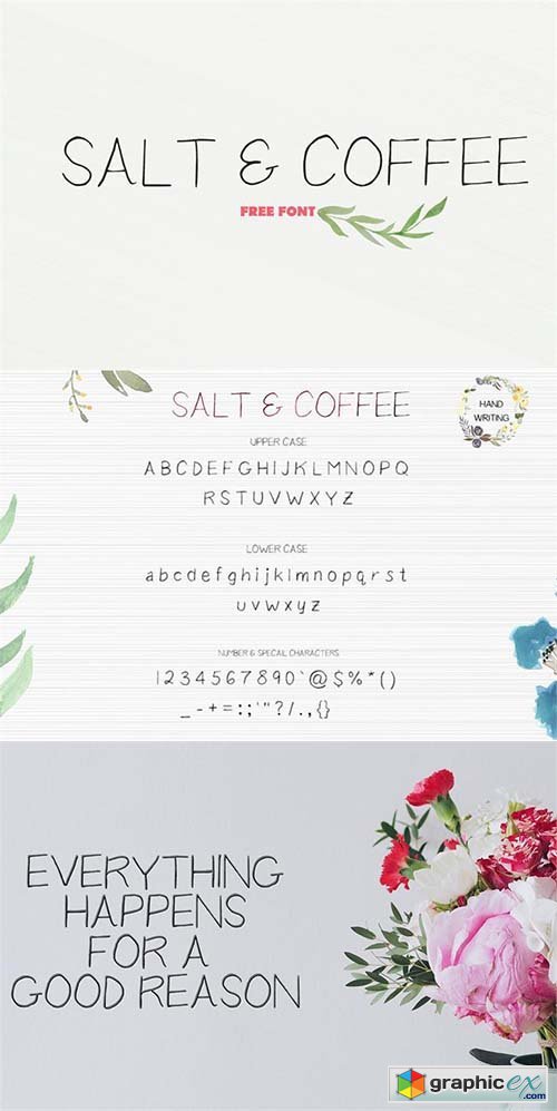 Salt & Coffee font