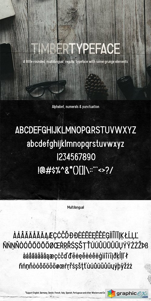 Timber Typeface