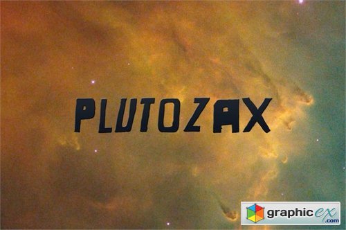 Plutozax Font