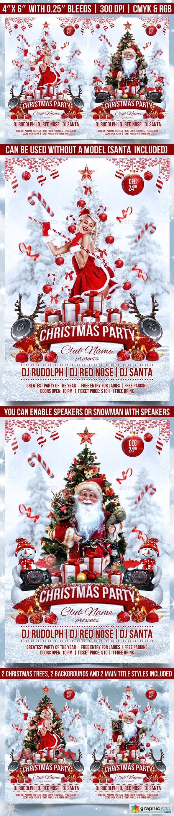 Christmas Party Flyer 18616879