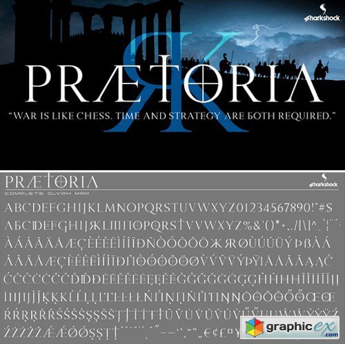 Praetoria font