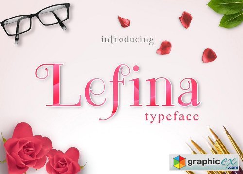 Lefina Typeface