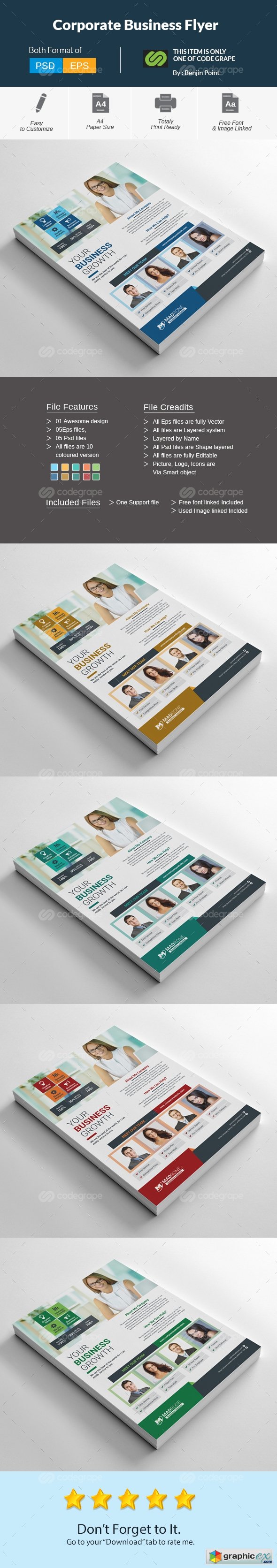 Corporate Business Flyer 9831