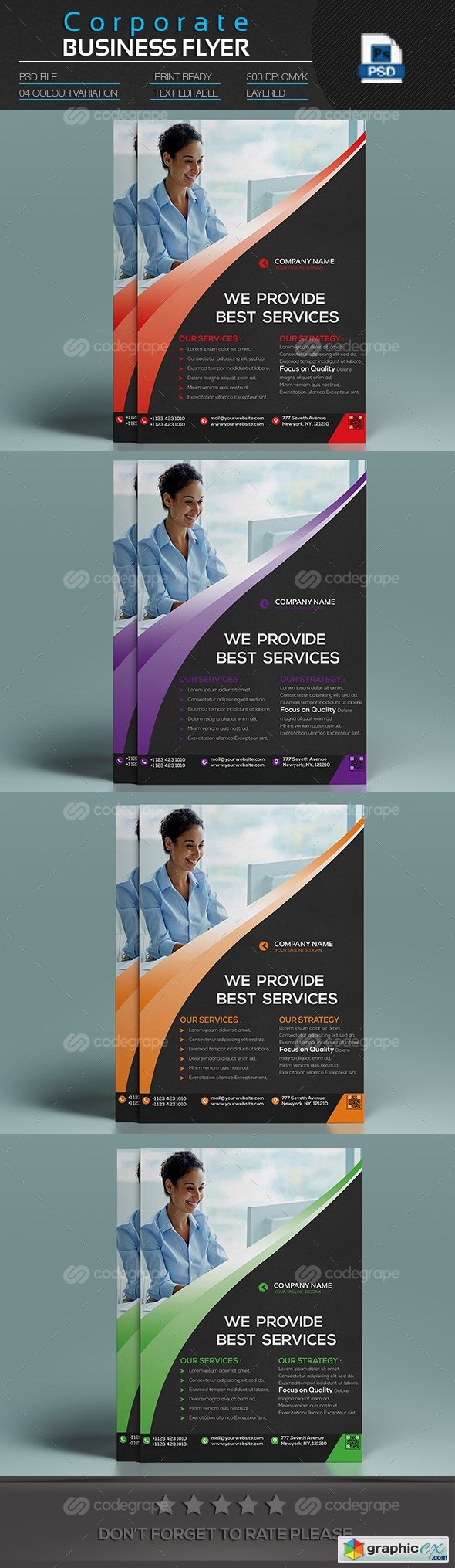 Corporate Business Flyer 9879