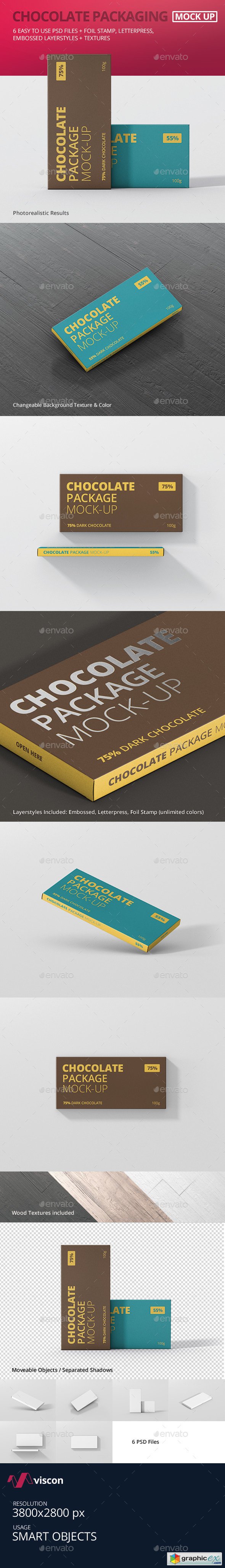 Chocolate Packaging Mock-Up