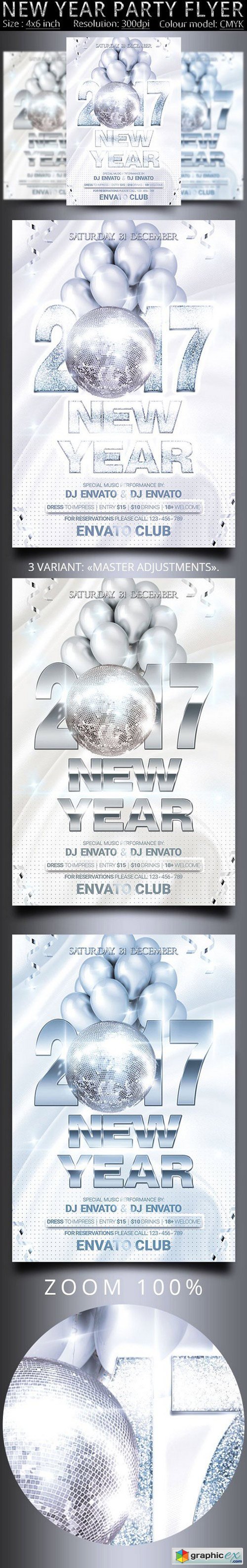 New Year Party Flyer 1036577