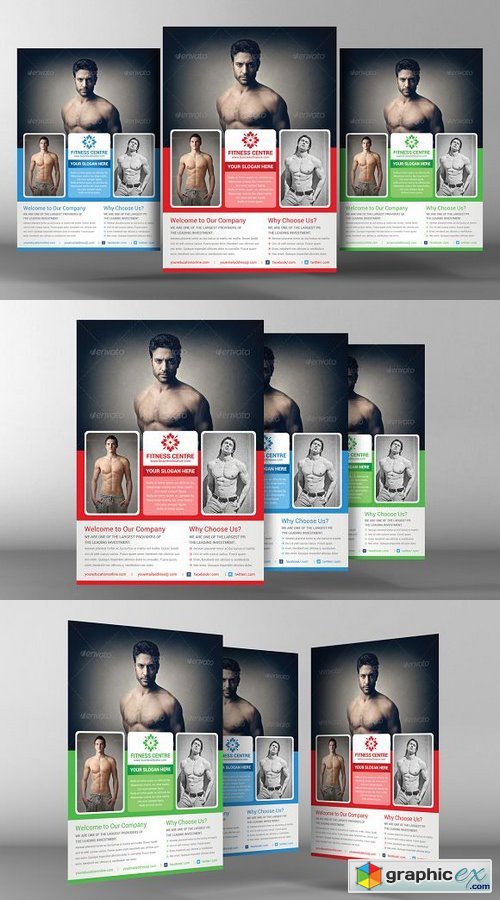 Fitness Flyer Template 165108