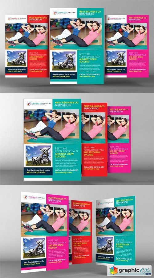 Fitness Flyer Template 313622