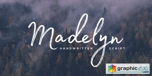 Madelyn Font Family - 2 Fonts