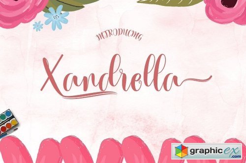 Xandrella Script Font