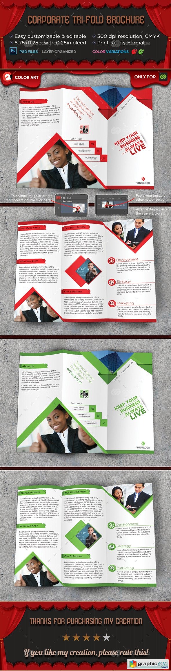 Corporate Tri-fold Brochure v3 9634