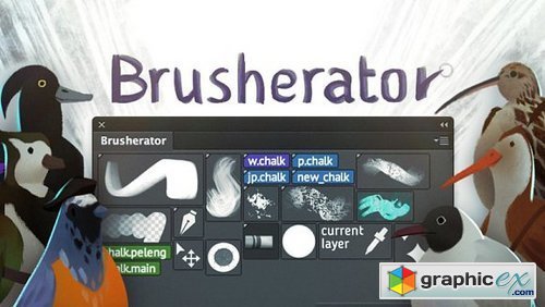 Brusherator for Photoshop CC+!