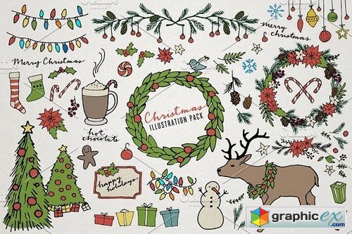 Christmas & Holiday Illustrations