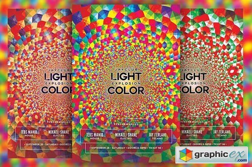 Light Explosion Color Flyer