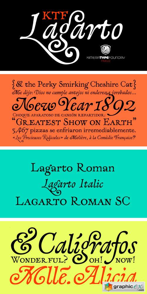 Lagarto Typeface