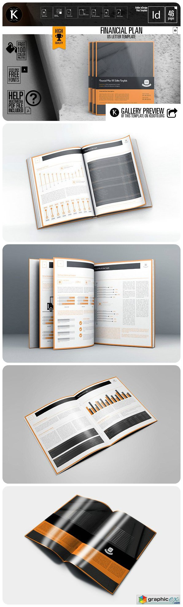 Financial Plan US Letter Template