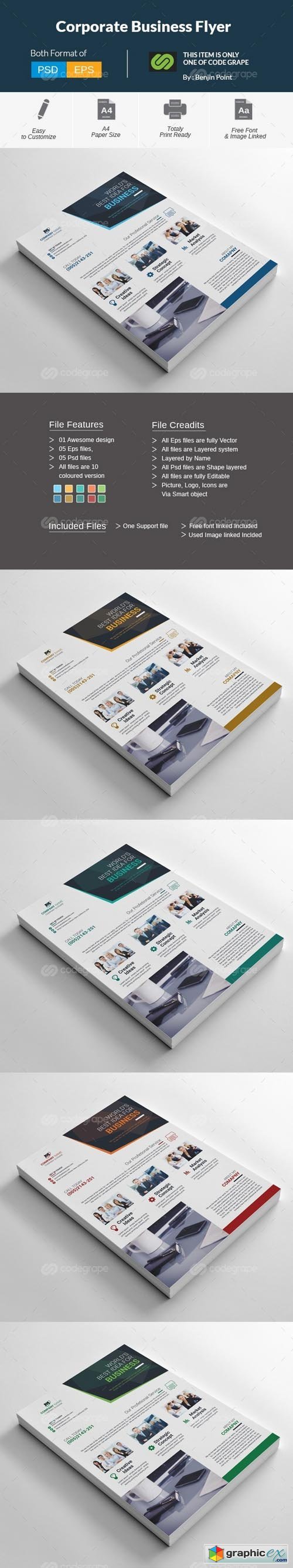 Corporate Business Flyer 11129