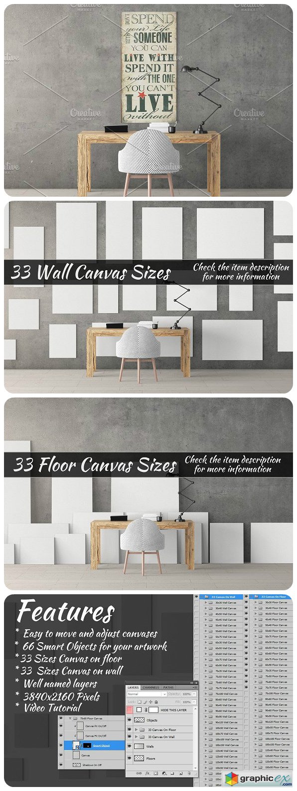 Canvas Mockups Vol 274