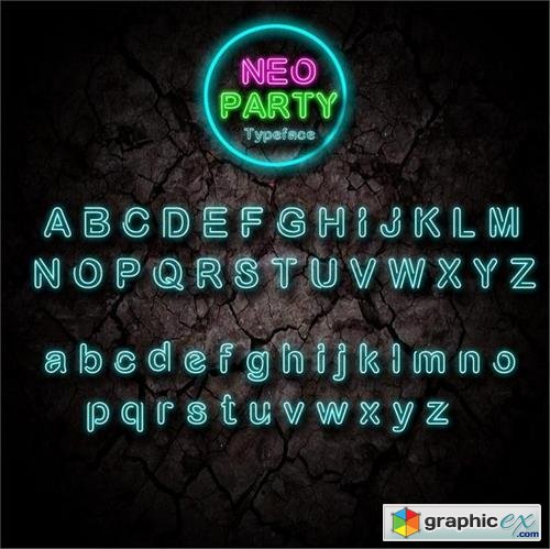 NEO PARTY font