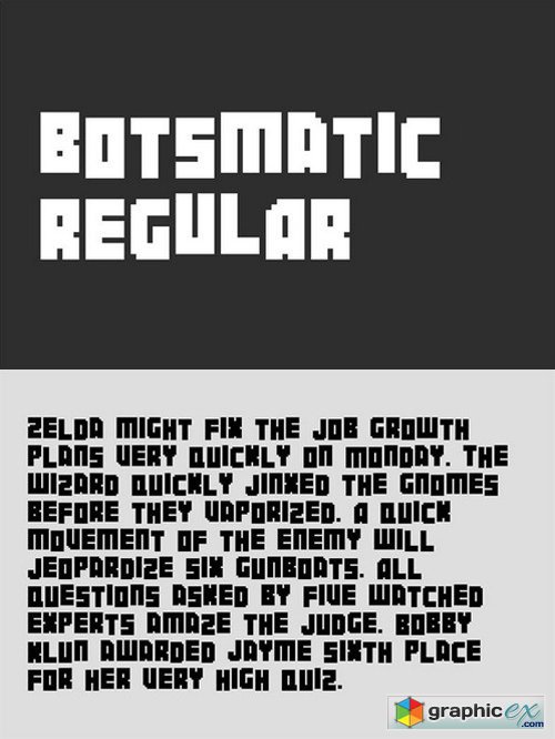 Botsmatic font