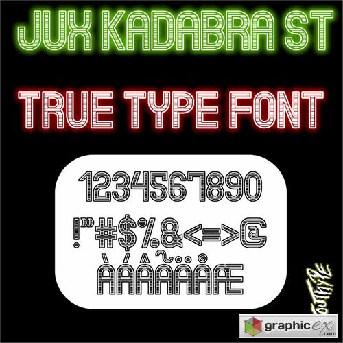 Jux Kadabra St font