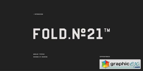 Fold No.21 Mono Font