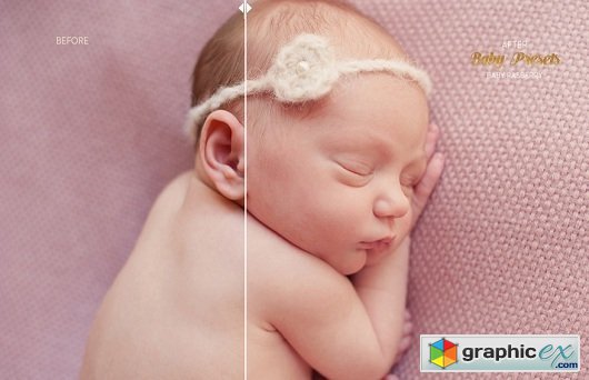 IttyBitty Creative - The Baby Collection 83 Lightroom Presets