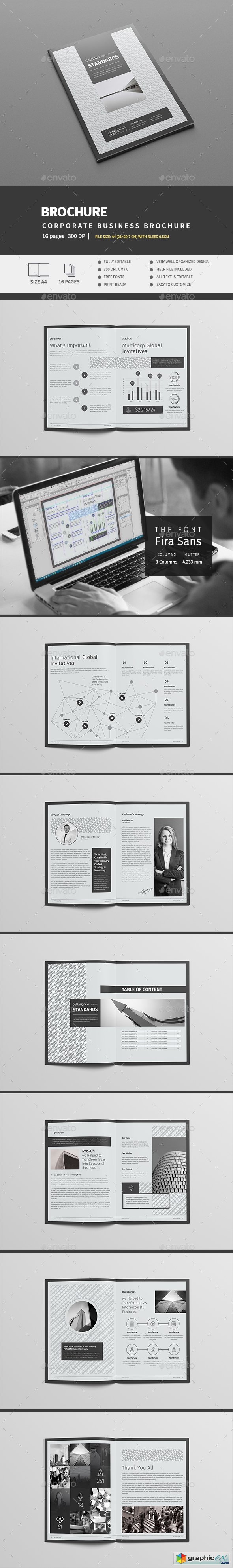 Multipurpose Brochure Template 16 Pages