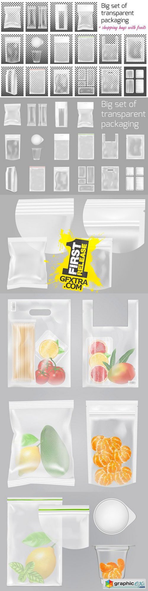 Transparent packaging