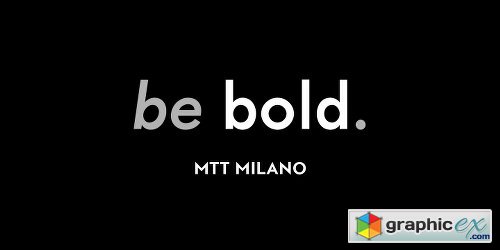 MTT Milano Font Family - 10 Fonts