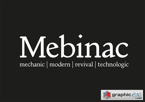 Mebinac Font