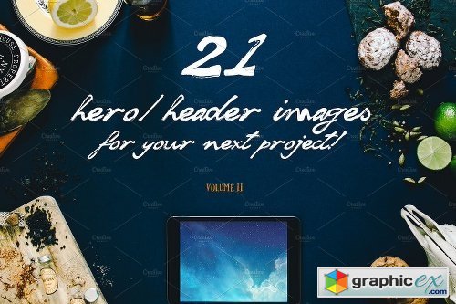 21 Hero/Header images Vol.2