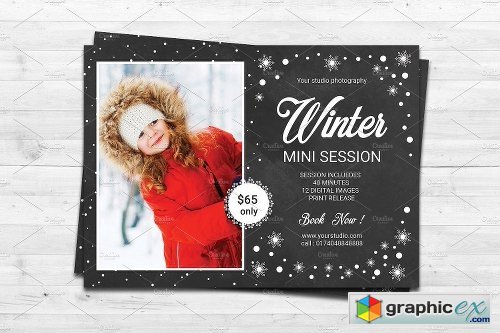 Winter Mini Session Template-V465