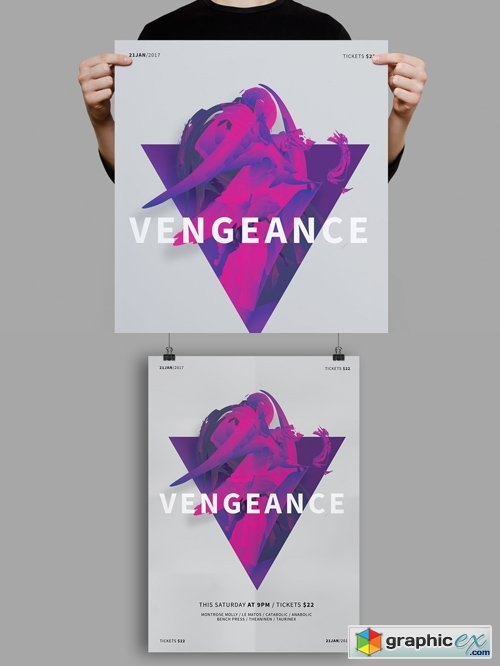 Vengeance Poster / Flyer