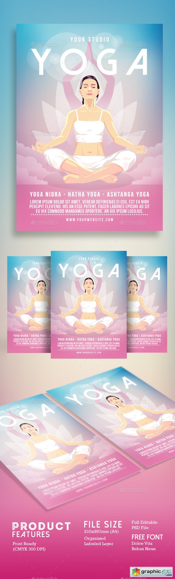 Yoga Flyer Poster