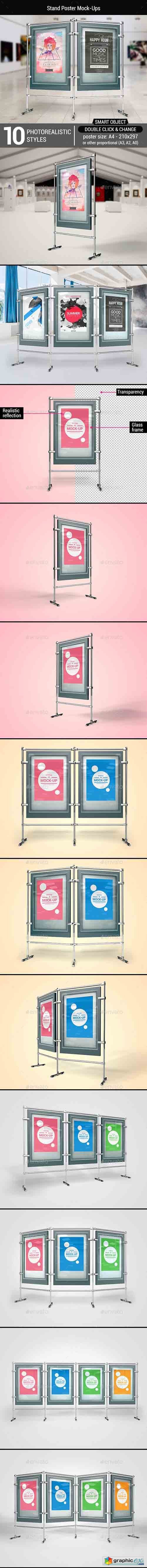 Stand Poster Mock-Ups